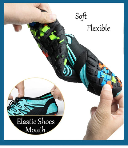 Unisex Water Shoes Quick-Dry Aqua Shoes Drainage Wading Shoes Beach Sports Swim Sandals Yoga Barefoot Diving Surfing Sneakers