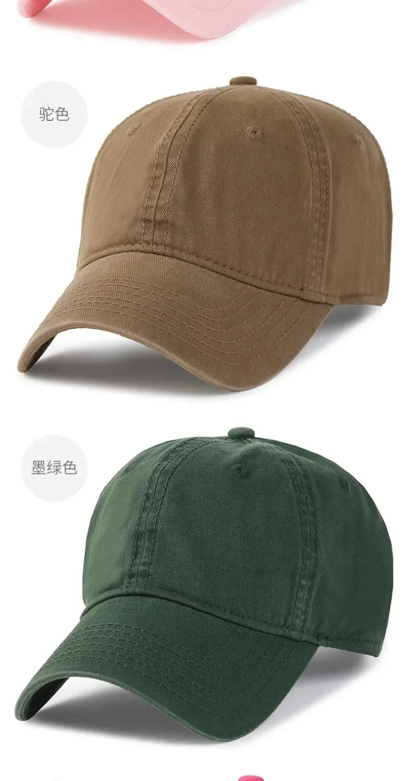 Egyszínű, nagy méretű, 63 cm-es, puha pamut baseball sapka férfiaknak; klasszikus plusz snapback sapka nőknek; golfos napellenző sapka 59–62 cm