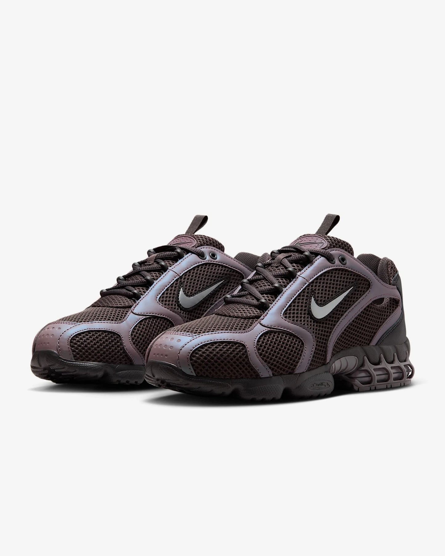 Nike Air Zoom Spiridon Cage 2 унисекс ниски ежедневни обувки, спортни, износоустойчиви, сиви и червени лайфстайл обувки CJ1288-600