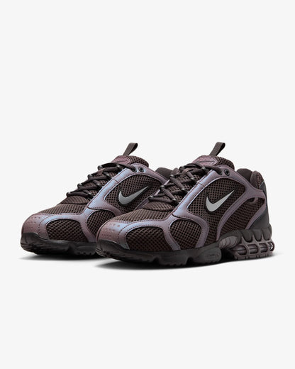 Nike Air Zoom Spiridon Cage 2 унисекс ниски ежедневни обувки, спортни, износоустойчиви, сиви и червени лайфстайл обувки CJ1288-600