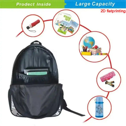 Kids School Backpack with Front Pocket, Light Weight Cartoon Fortnite Children Backpack For Age 6-9, Bags For Boys Girls