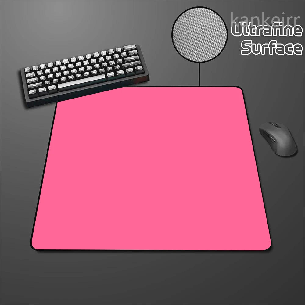 Tappetino mouse Black Speed a tinta unita, altamente elastico, con base antiscivolo, tappetino gaming premium per e-sport, superficie ultrafine, deskmat