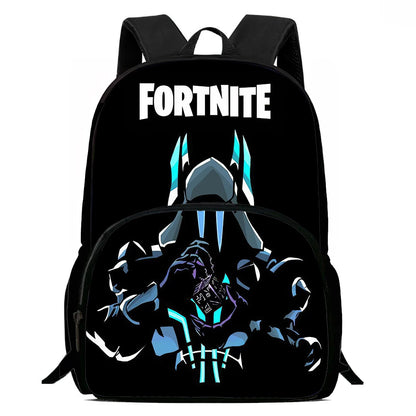 Kids School Backpack with Front Pocket, Light Weight Cartoon Fortnite Children Backpack For Age 6-9, Bags For Boys Girls