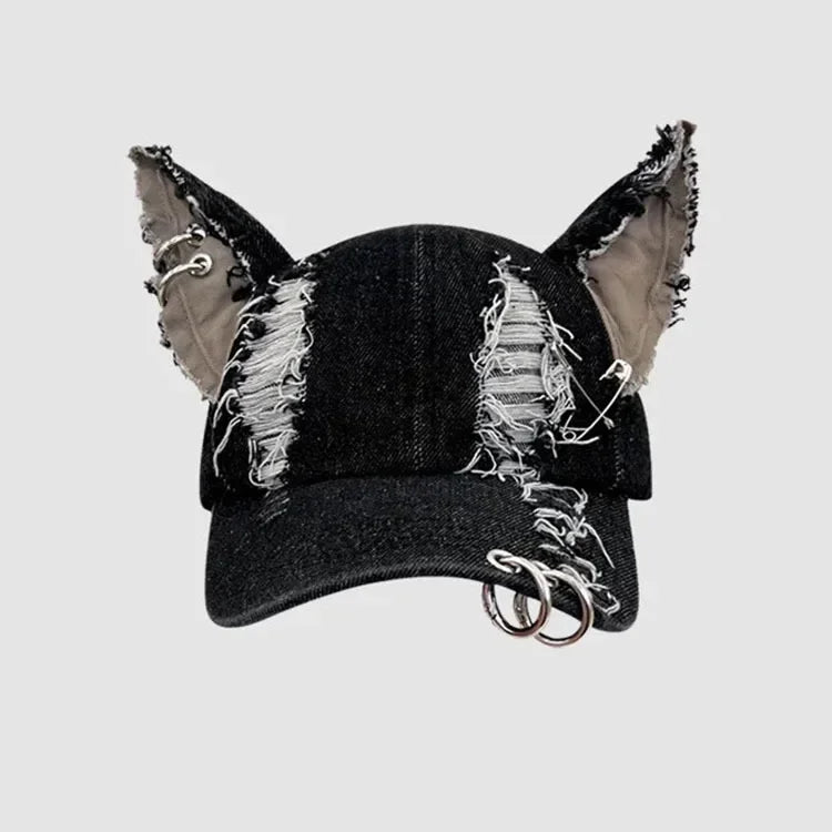 Șapcă de baseball în stil hip-hop – Pălărie de cowboy la modă, în stil graffiti și blugi, pentru femei/bărbați, accesoriu de modă unisex pentru petreceri și echipe