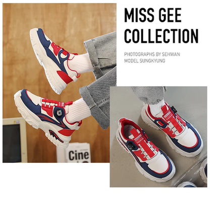 Autumn New Men's Versatile High-Top Trendy Thick-Soled Running Shoes Casual Fashion Sneakers Suitable for Outdoor Sports
