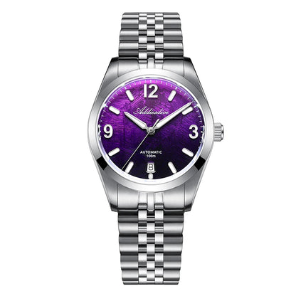 ADDIESDIVE AD2547 BGW9 Super Luminous Men Watch Sapphire Glass 10Bar Waterproof  316L Stainless Steel Automatic Mechanical Watch
