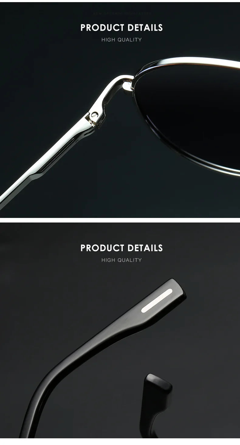 LIOUMO Top Quality Aviation Sunglasses Men Polarized Driving Glasses Women Fashion Pilot Goggles Anti-Glare lentes de sol hombre
