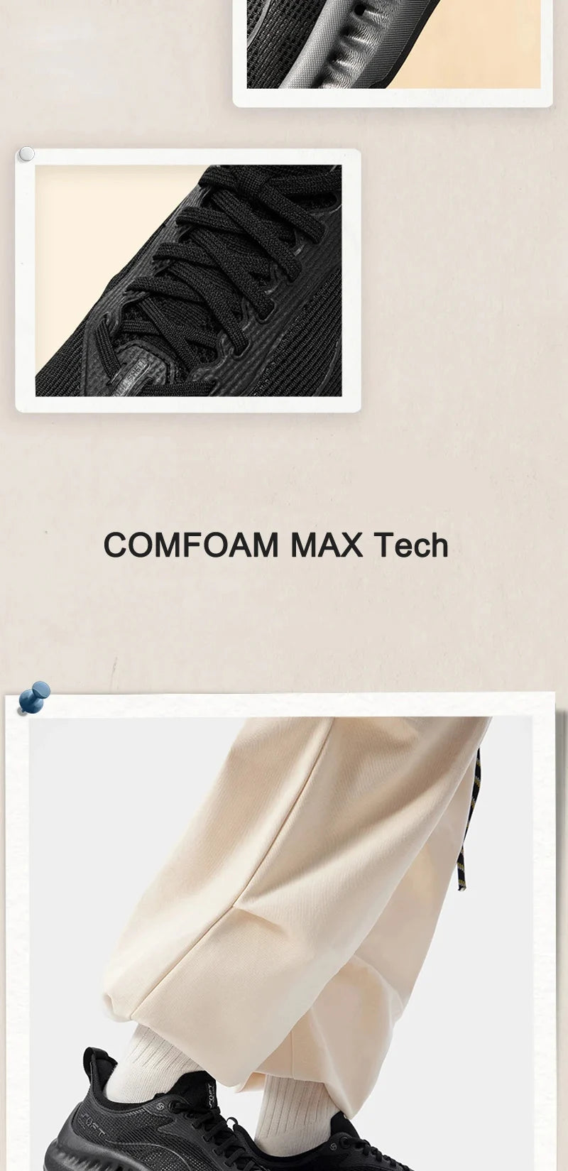 Li-Ning Men's SOFT COOL 2 Lifestyle Shoes COMFOAM MAX Cushion COOL SHELL Breathable Support LiNing Casual Sneakers AGLV009