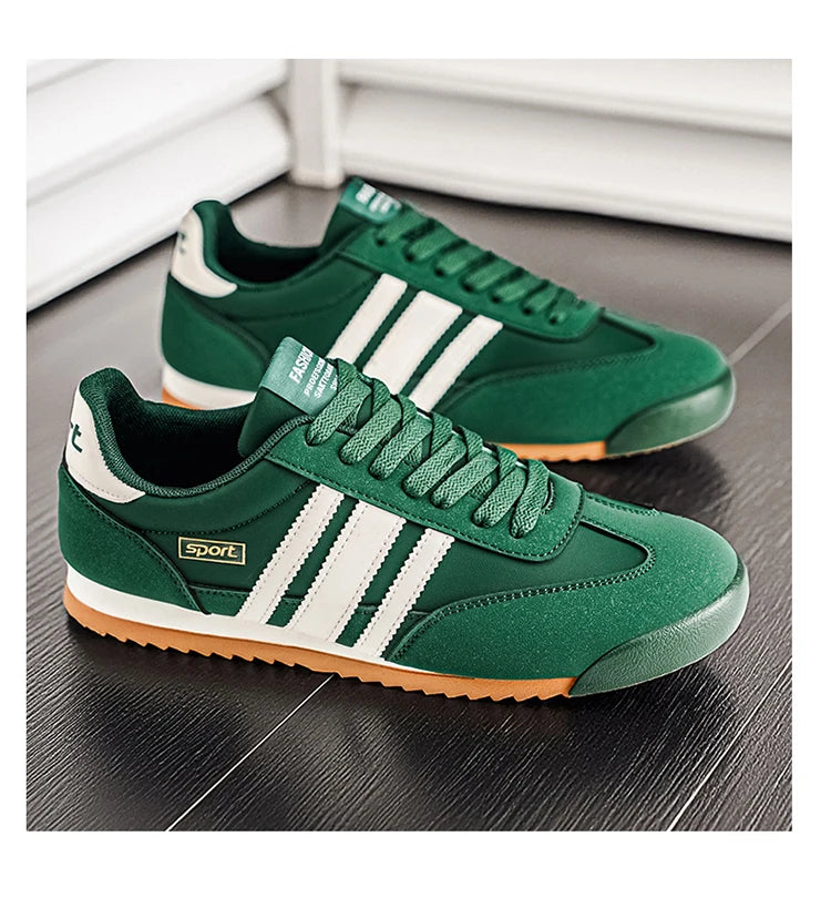 Men's Lightweight Forrest Gump Shoes, Soft Surface Non-Slip Sneakers, Retro Versatile Casual Shoes