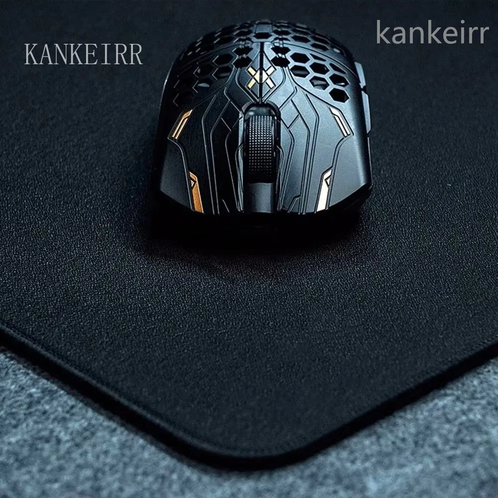 Tappetino mouse Black Speed a tinta unita, altamente elastico, con base antiscivolo, tappetino gaming premium per e-sport, superficie ultrafine, deskmat