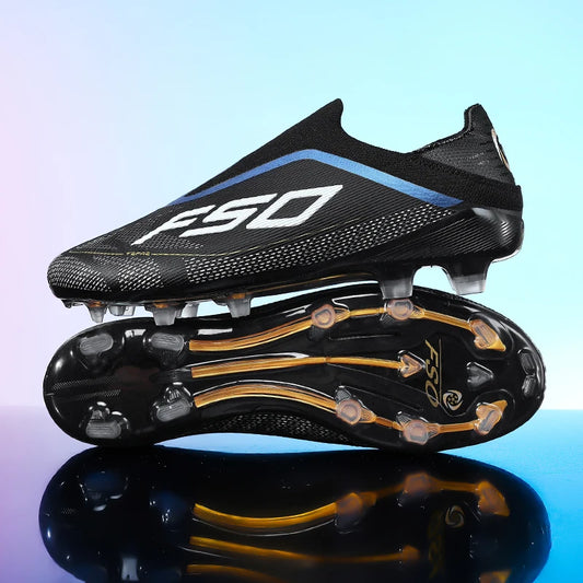 New High Quality Men Football Shoes Anti-Slip Soccer Cleats Breathable Training Sneakers Durable Wear Resistant Outdoor