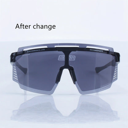 Scicon Cycling Glasses Outdoor Sports Sunglasses Men MTB Bicycle Photochromic Goggles Women Road Mountain Bike Eyewear Eyeglass