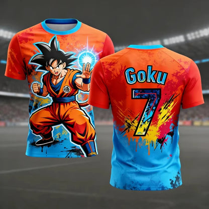Dragon Ball Z 2026 Goku Men'sAnime T-shirts Children's Clothing Short Sleeve Essentials Tops Fashion New Harajuku Style Y2k