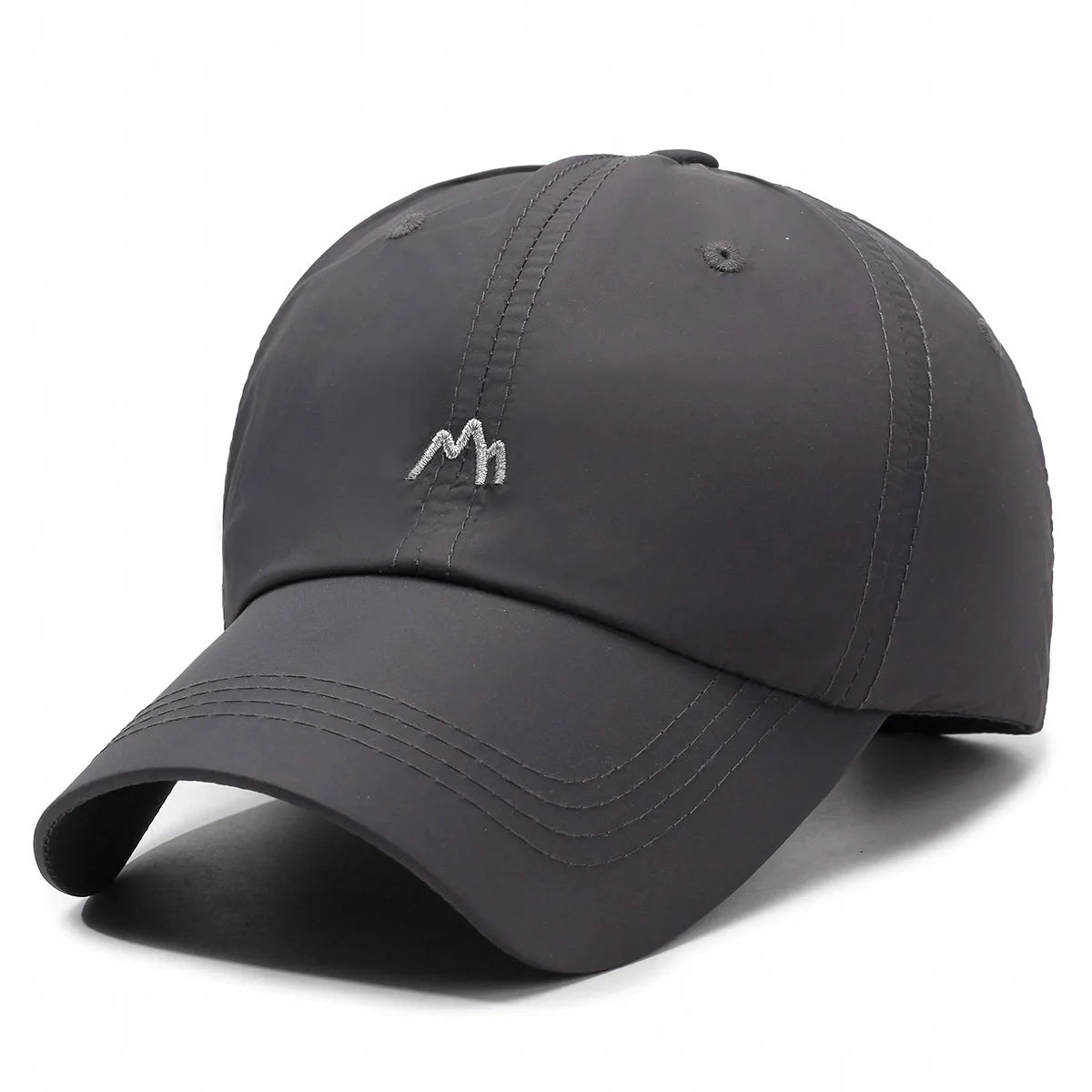 Pălărie de vară cu broderie, cu uscare rapidă; șapcă de baseball de primăvară și toamnă, cu protecție solară, pentru activități în aer liber, cu vizieră sportivă reglabilă
