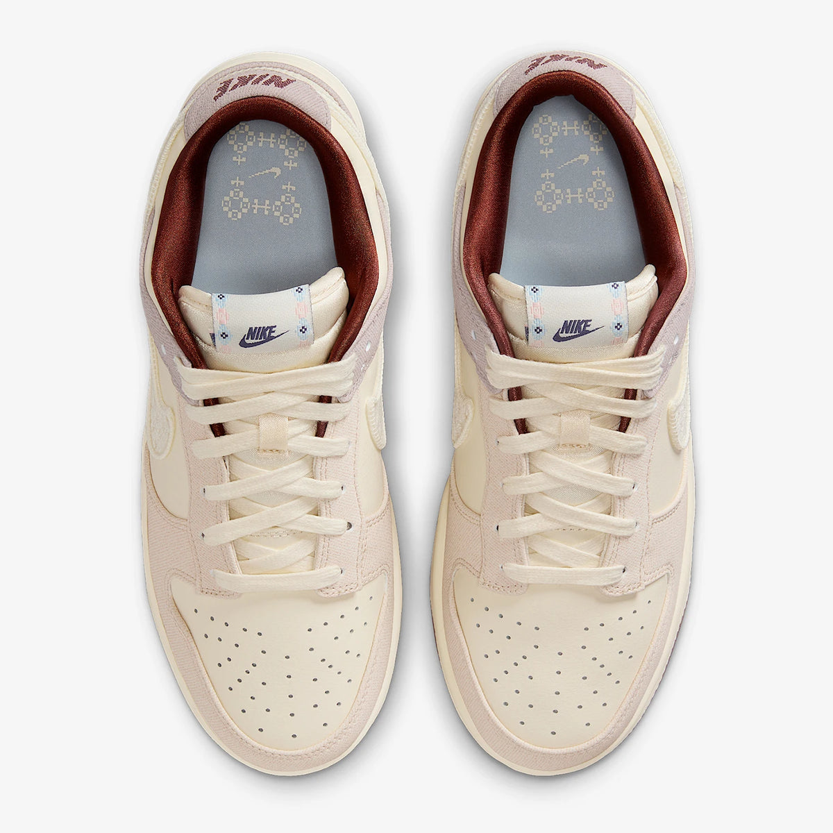 Nike genuine Dunk Low LX Women's Cushioned Retro Sneakers IH7353-010