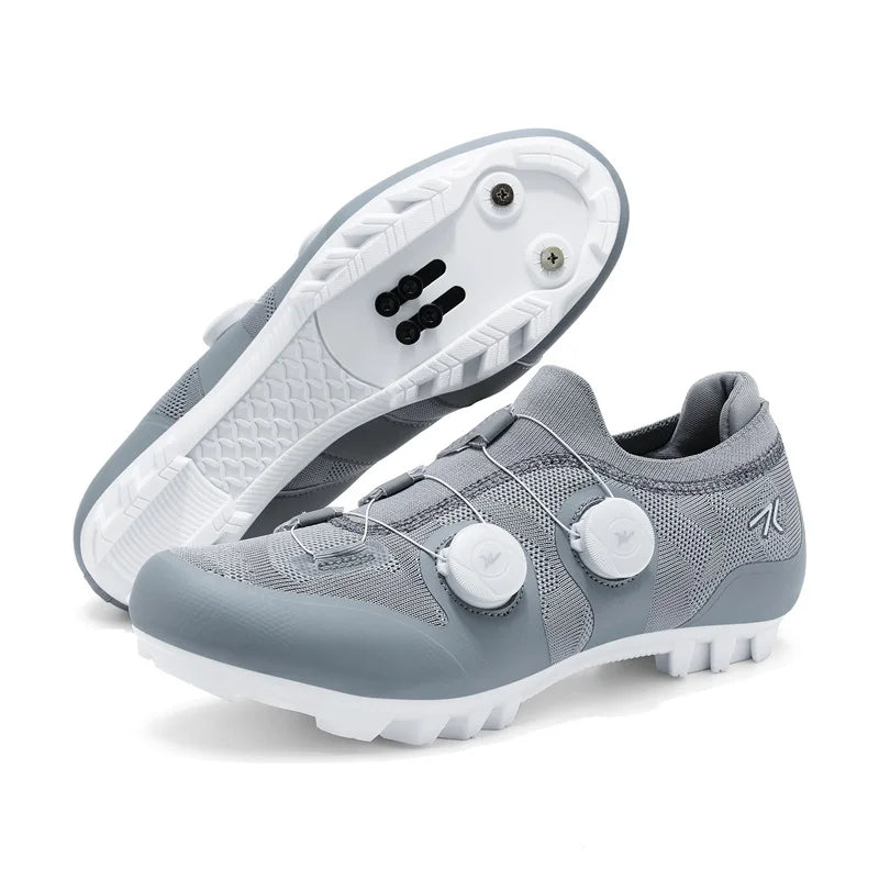 Professional Men Cycling MTB Shoes Route Cleats Speed Road Bike Sneaker Racing Women Flat Bicycle Mountain Spd Biking Footwear