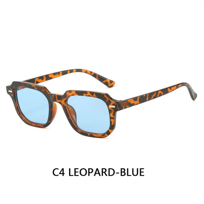 Men's Small Frame Sunglasses Can Customized Prescription Glasses Casual Blue Sunglasses For Travel And Driving