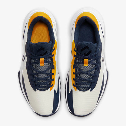 Sapatilhas de basquetebol Nike Precision 5 genuínas para homem, cano baixo DD9535-101