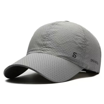 Solid Running Cap Thin Quick Drying Breathable Duck Tongue Outdoor Men's woman Sun Summer Fishing Avisor Baseball Cap