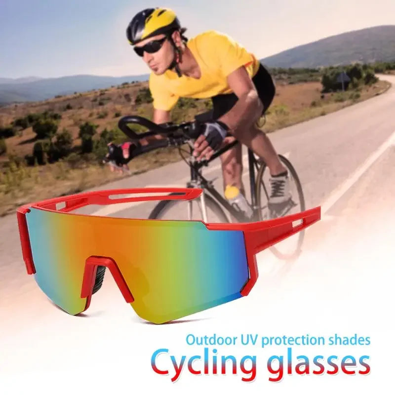 Polarised Sunglasses Cycling Goggles UV400 Cycling Eyewear Men's Women's Sports Glasses Bicycle Protective Eyewear Cycling Gear