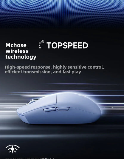 MCHOSE G3 V2 PRO Wireless Mouse Bluetooth Tri-Mode Ergonomic Gaming Mouse Lightweight Office Mouse for Laptop & PC