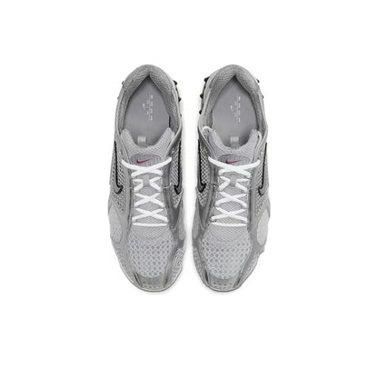Nike Air Zoom Spiridon Cage 2 унисекс ниски ежедневни обувки, спортни, износоустойчиви, сиви и червени лайфстайл обувки CJ1288-600