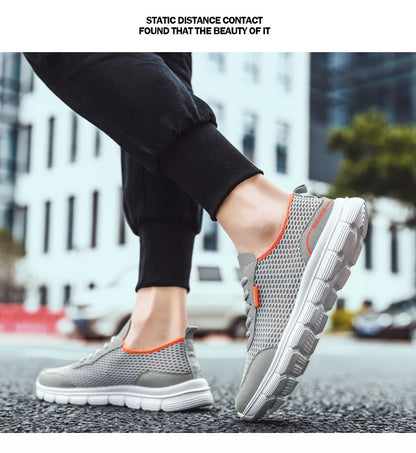 Men's Sneakers Summer Mesh Running Shoes Lightweight and Breathable Sneakers for Men
