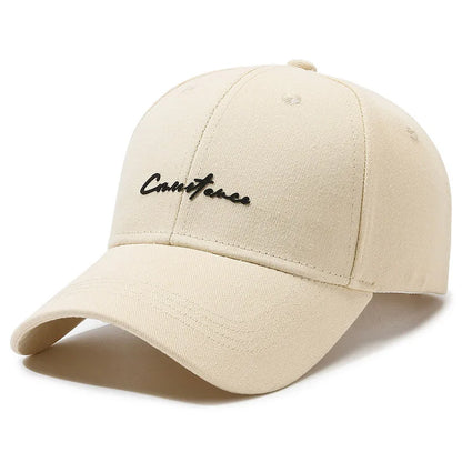 FS Stylish Orange Baseball Cap For Men Women Brand Designer Hats Small Letter Hip Hop Caps Street Trucker Hat Casquette Homme