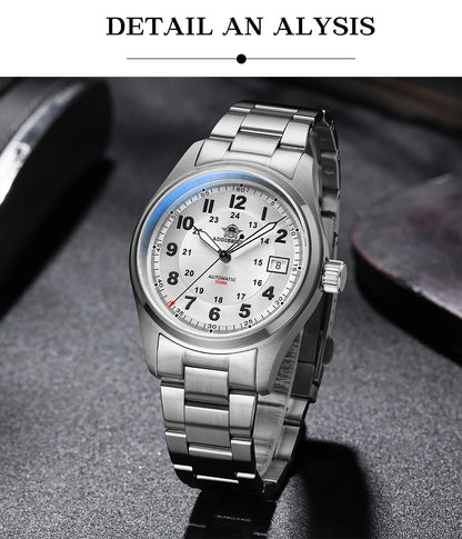 ADDIESDIVE AD2525 Automatic Watches For Men 39mm Sapphire Japanese 8215 Mechanical Watch Waterproof 20Bar Luminous Luxury Watch
