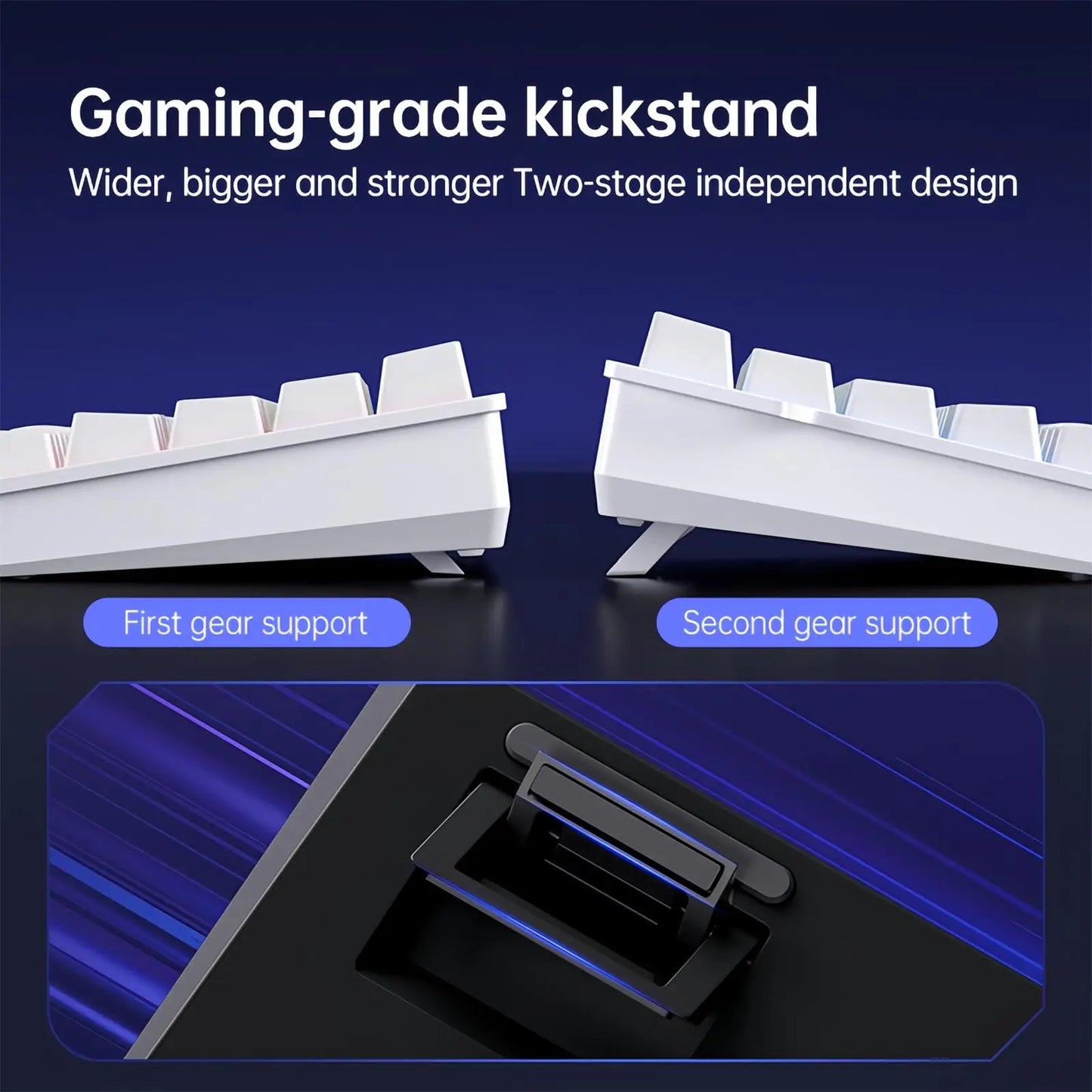 Teclado Gaming MCHOSE ACE 68 com Switches Magnéticos Hall Effect, Rapid Trigger, RGB Programável, 8K Hz, DKS/MT/TGL/RS/SOCD