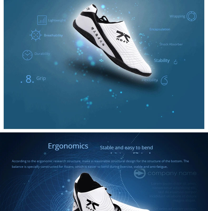 Firmway Professional Taekwondo Shoe for Unisex Soft Sole Kids Kung Fu  Comfortable Men Women Tai Chi Karate Shoes White Sneakes