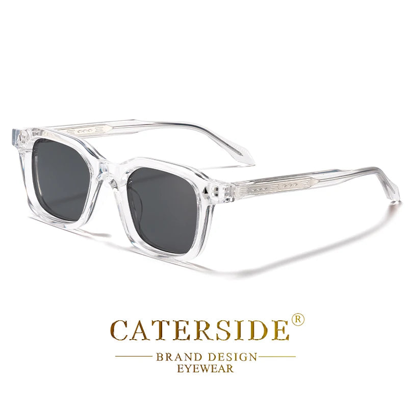 CATERSIDE Fashion Simple Men Sunglasses High Quality Brand Design Sun Glasses Women Outdoor Party Vacation Travel Eyeglasses