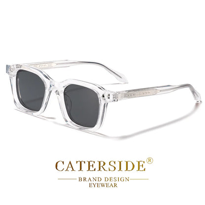 CATERSIDE Fashion Simple Men Sunglasses High Quality Brand Design Sun Glasses Women Outdoor Party Vacation Travel Eyeglasses