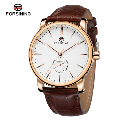 2024Famous Luxury Brand Men's Watches Mechanical Movement Leather Strap Automatic Self-winding Clock Male Big Dial Wrist Watches