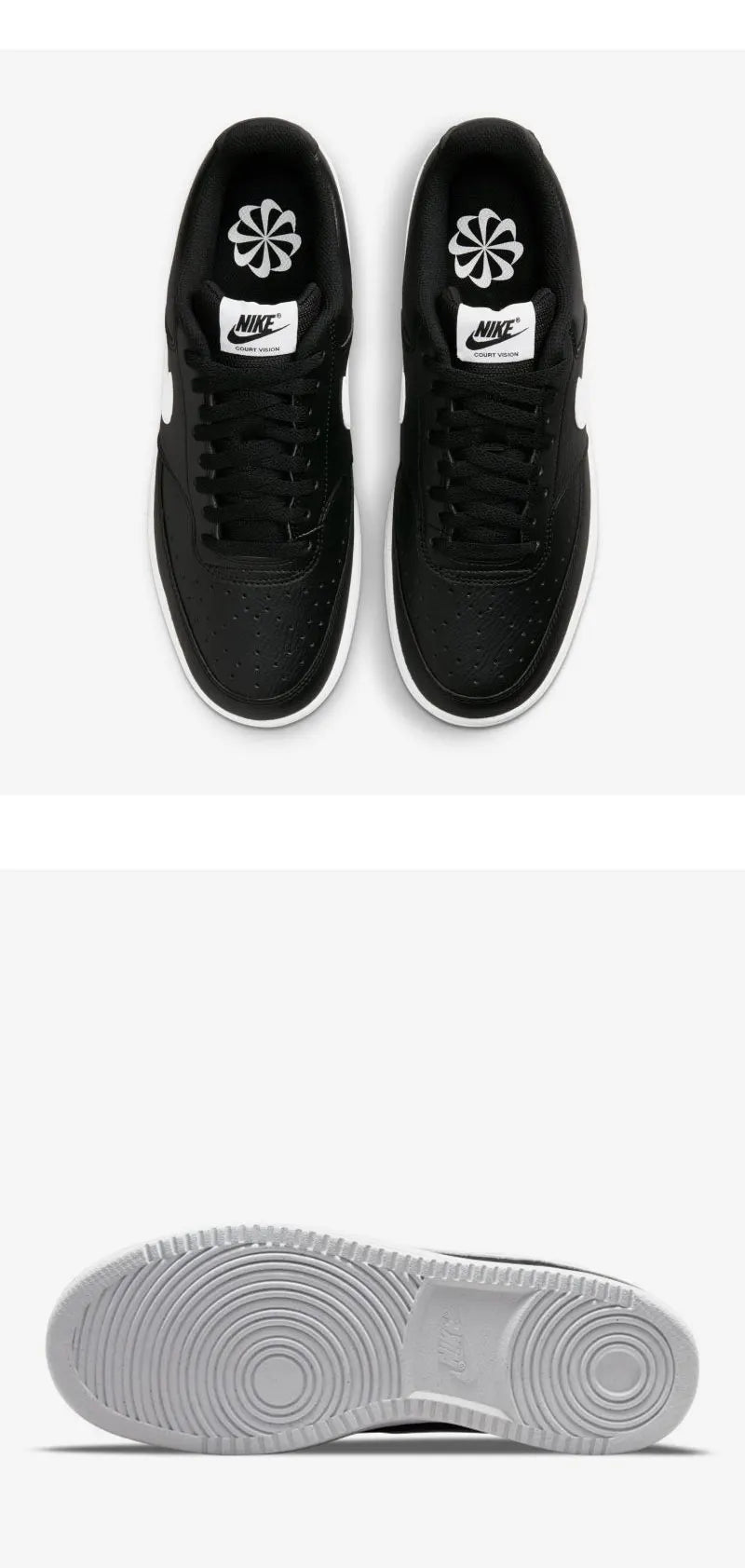„Nike Authentic Court Vision Low“ vyriški žemi kasdieniai sportiniai bateliai DH2987-001
