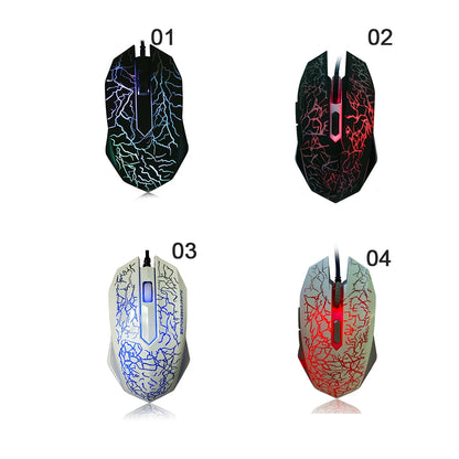 2400 DPI laidinė USB žaidimų pelė su RGB LED apšvietimu, ergonomiška kompiuterio pelė, skirta asmeniniams kompiuteriams, nešiojamiesiems kompiuteriams ir „MacBook“, profesionali 6 mygtukų optinė žaidimų pelė