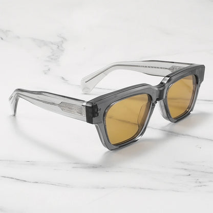 JMM FELLINI Female Sunglasses Thick Acetate Popular Luxury Woman Sunglasses 2025 Jacques Men's Sunglasses With Original Case