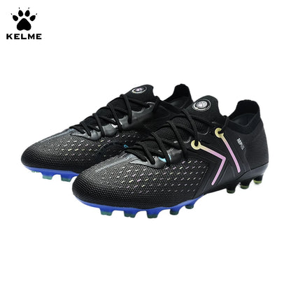 KELME chaussures de football adulte MG chaussures de football à ongles courts chaussures d'entraînement de compétition professionnelle d'herbe pour jeunes chaussures de football