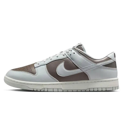 Nike Dunk Low - Versatile Thin Sole Slip-Resistant & Durable Low-Top Skate Shoes Unisex Style White/Black/Orange IB2260-500