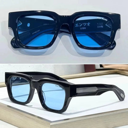 ENZO EPOXY 10th Anniversary Edition Large 51 Size Frame Red Turtle Shell Green Handcrafted Japanese Sunglasses