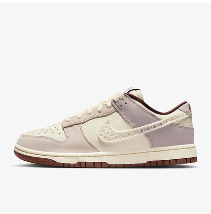 Nike genuine Dunk Low LX Women's Cushioned Retro Sneakers IH7353-010