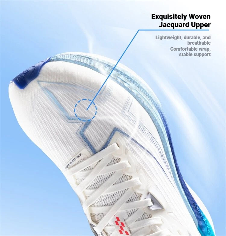 Xtep One Piece Modeling 5.0 Impact-Resistant Male‘s Combat Lightweight Quick-Drying Marathon Running Sneakers 874219110036