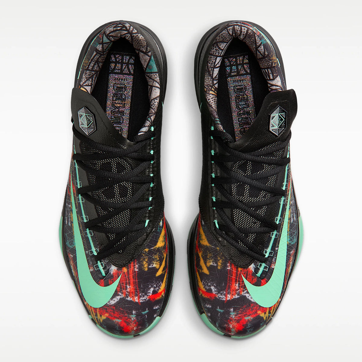 Nike Authentic Zoom KD 6 - Scarpe da basket da uomo alla moda in stile retrò Rebound FQ8356-900