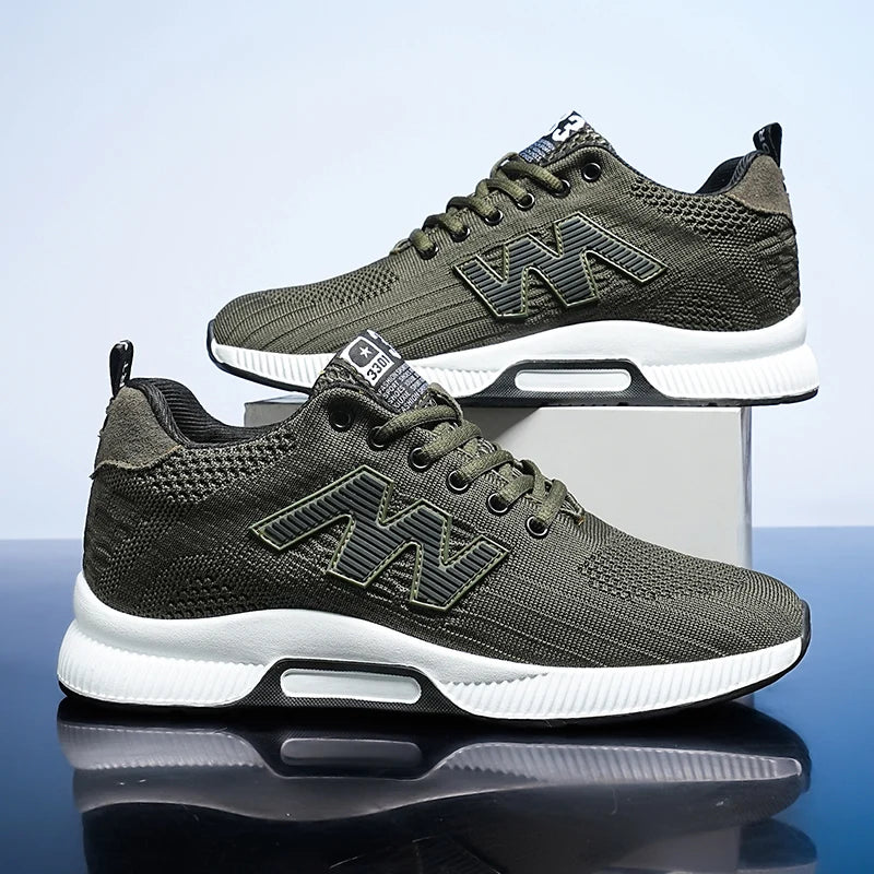 Chunky Sneakers Men  Elevator Lift Height Increase  Insole 6cm  Sports Plus Size 37-46