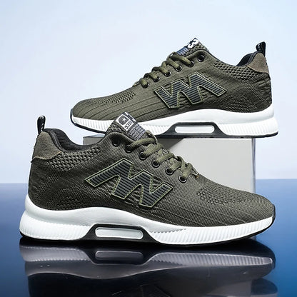 Chunky Sneakers Men  Elevator Lift Height Increase  Insole 6cm  Sports Plus Size 37-46