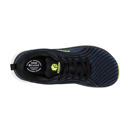 FitVille-schoenen met brede teenruimte voor heren, goed gedempte extra brede schoenen, antislip, breed, lichtgewicht en ademend, voor hardlopen