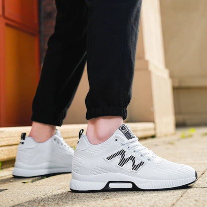 Chunky Sneakers Men  Elevator Lift Height Increase  Insole 6cm  Sports Plus Size 37-46