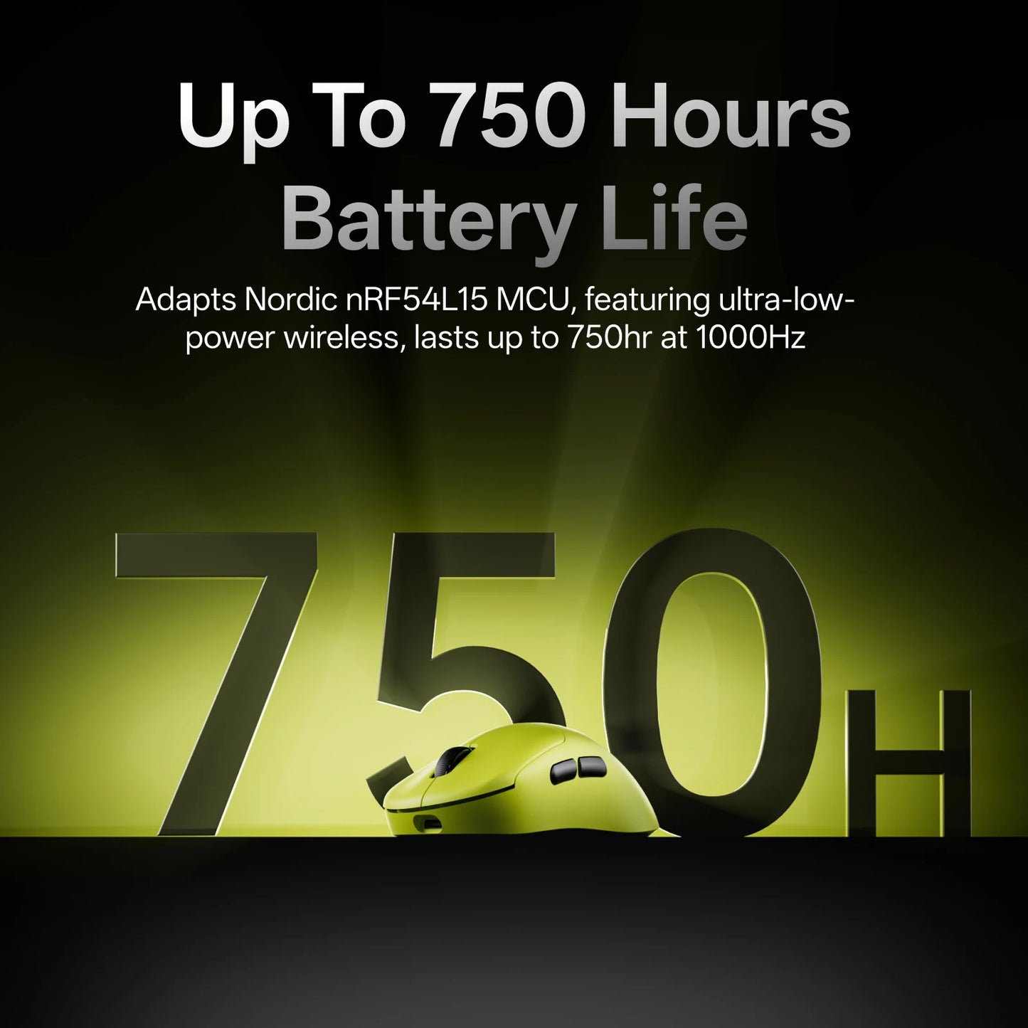 Rapoo VT3S /VT3S MAX GEN-2 Bezprzewodowa mysz gamingowa, prawdziwe 8K Wireless Polling Rate, 49g, ultralekka, czas pracy baterii do 750Hr