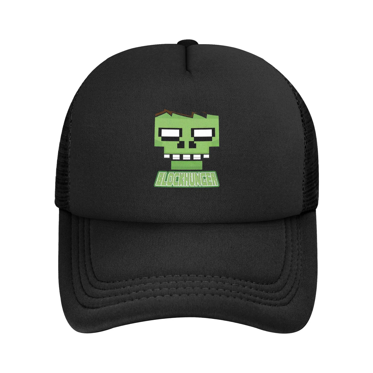 Czapki typu „trucker” dla dorosłych z motywem zombie, wrogich mobów, czapki baseballowe z siateczką, czapki poliestrowe, czapki przeciwsłoneczne, czapki golfowe z regulacją, czapki letnie