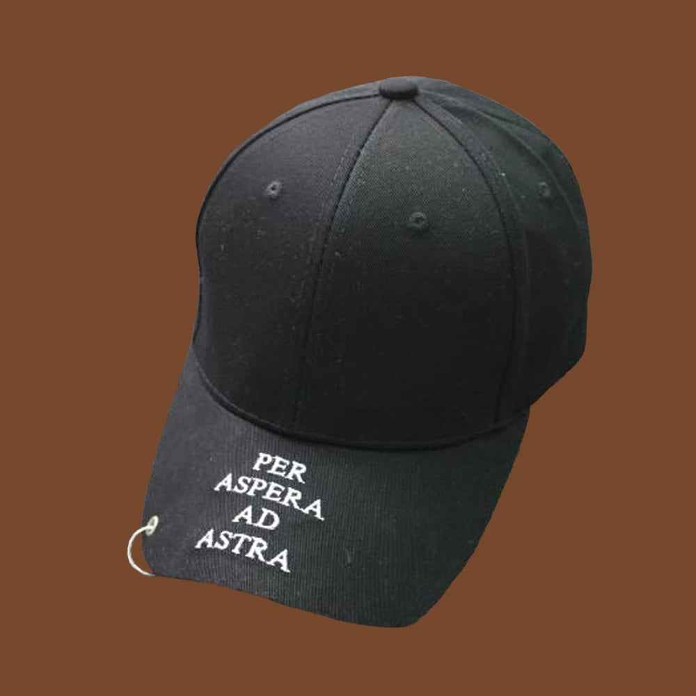 Femei Bărbați Hip Hop K-pop Șapcă de baseball tip snapback, culoare uni, cu inel, sport, dans, călătorii, iubitor de călătorii, șapcă pentru tată, șepci, îmbrăcăminte urbană, reglabilă